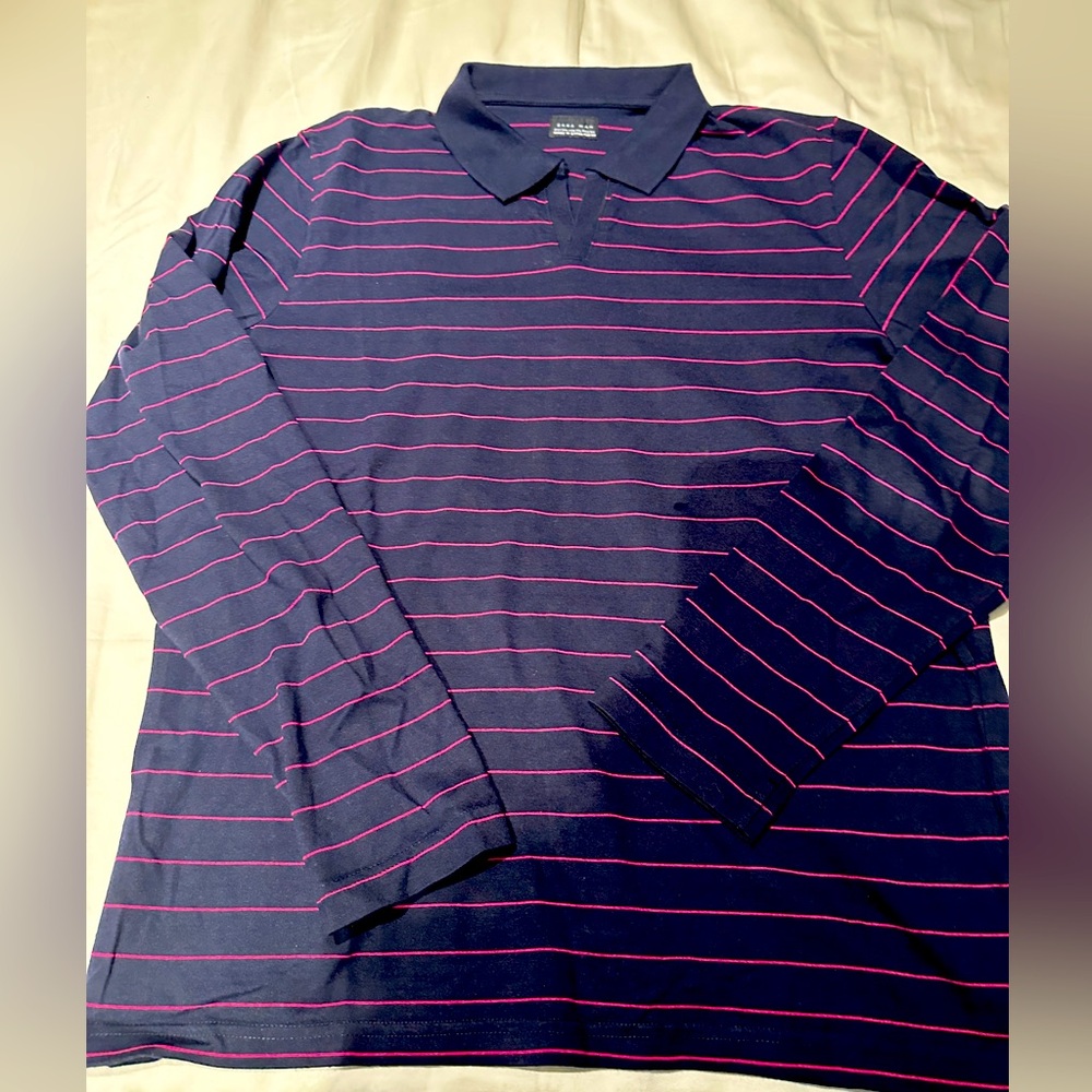 NWOT Zara man long sleeved polo